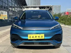 2022 BYD Yuan PLUS 510km Flagship EV, синий — фото 2