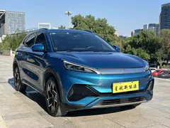2022 BYD Yuan PLUS 510km Flagship EV, синий — фото 3