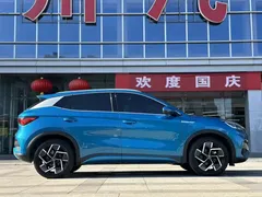 2022 BYD Yuan PLUS 510km Flagship EV, синий — фото 4