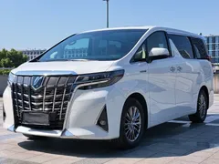 2021 Toyota Alphard Hybrid 2.5L Luxury, белый — фото 1