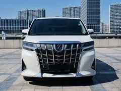 2021 Toyota Alphard Hybrid 2.5L Luxury, белый — фото 2