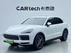2021 Porsche Cayenne E-Hybrid 2.0T PHEV, белый — фото 1