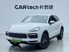 2021 Porsche Cayenne E-Hybrid 2.0T PHEV, белый — фото 11
