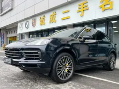 2022 Porsche Cayenne 3.0T Platinum, чёрный — фото 2