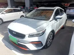 2022 Geely Emgrand S 1.4T CVT, синий — фото 2