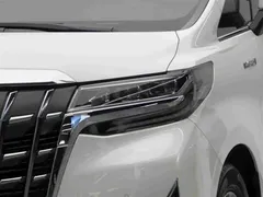 2021 Toyota Alphard Hybrid 2.5L Luxury, белый — фото 3