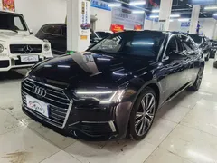 2021 Audi A6L 45 TFSI quattro, чёрный — фото 1