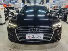2021 Audi A6L 45 TFSI quattro, чёрный — фото 2