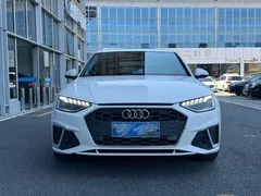 2020 Audi A4L 40 TFSI Luxury Dynamic, белый — фото 2