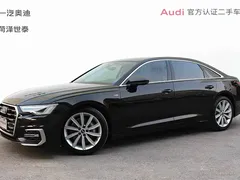 2024 Audi A6L 45 TFSI Dynamic, чёрный — фото 1