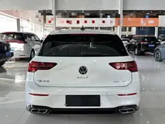 2021 Volkswagen Golf 280TSI DSG R-Line, белый — фото 9