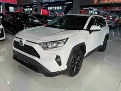 2021 Toyota RAV4 Hybrid 2.5L E-CVT 4WD Elite Plus, белый — фото 1