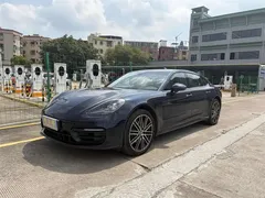 2021 Porsche Panamera 2.9T Executive, синий — фото 1