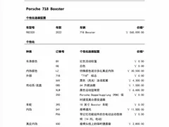 2022 Porsche 718 Boxster 2.0T, белый — фото 2