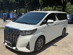 2021 Toyota Alphard Hybrid 2.5L Premium, белый — фото 2