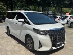 2021 Toyota Alphard Hybrid 2.5L Premium, белый — фото 3