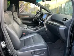 2023 Toyota Alphard 2.5L Hybrid Premium Gold, чёрный — фото 11