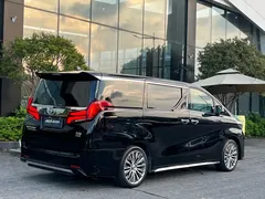 2023 Toyota Alphard 2.5L Hybrid Premium Gold, чёрный — фото 12