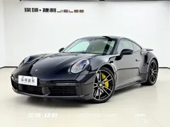 2022 Porsche 911 Turbo S 3.7T, чёрный — фото 1