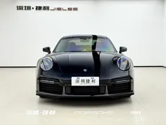2022 Porsche 911 Turbo S 3.7T, чёрный — фото 2