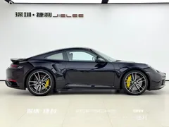 2022 Porsche 911 Turbo S 3.7T, чёрный — фото 3