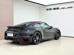 2022 Porsche 911 Turbo S 3.7T, чёрный — фото 4