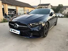 2021 Mercedes-Benz CLS 300 Luxury, синий — фото 2