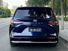 2021 Toyota Sienna 2.5L Hybrid Platinum, синий — фото 4