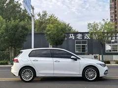 2021 Volkswagen Golf 280TSI DSG Pro, белый — фото 20