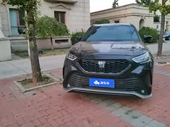 2021 Toyota Crown Kluger 2.5L Hybrid 4WD Flagship, чёрный — фото 2