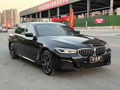 2022 BMW 5 Series 530Li Premium M Sport Package, чёрный — фото 3
