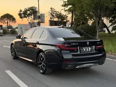 2022 BMW 5 Series 530Li Premium M Sport Package, чёрный — фото 5