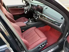 2022 BMW 5 Series 530Li Premium M Sport Package, чёрный — фото 8