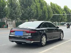 2022 Audi A8L 50 TFSI quattro Comfort Collector's Edition, чёрный — фото 20
