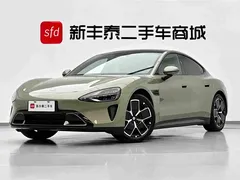 2024 Xiaomi SU7 RWD Long Range Smart Driving, зелёный — фото 1