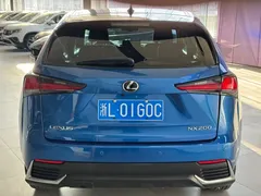 2020 Lexus NX 200 2WD, синий — фото 7