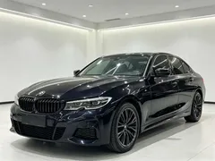 2021 BMW 3 Series 325i M Sport Night Package, чёрный — фото 1