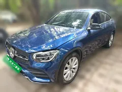 2020 Mercedes-Benz GLC Coupe 260 4MATIC, синий — фото 1