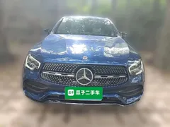 2020 Mercedes-Benz GLC Coupe 260 4MATIC, синий — фото 2