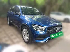 2020 Mercedes-Benz GLC Coupe 260 4MATIC, синий — фото 3