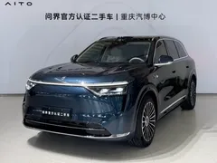 2025 Aito M8 EREV Ultra 53.4kWh 6-seat 192-line LiDAR, синий — фото 1