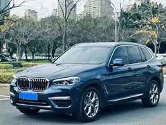 2021 BMW X3 Luxury, синий — фото 1