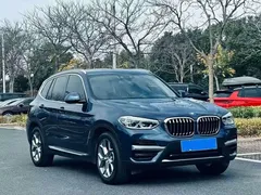 2021 BMW X3 Luxury, синий — фото 3