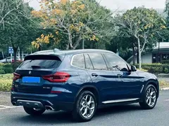 2021 BMW X3 Luxury, синий — фото 9