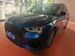 2022 Audi Q3 40 TFSI Fashion Dynamic, синий — фото 1