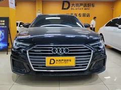 2021 Audi A6L 45 TFSI quattro Select Sport, чёрный — фото 2