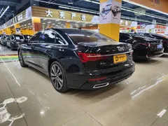 2021 Audi A6L 45 TFSI quattro Select Sport, чёрный — фото 3