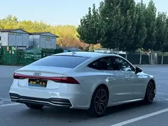 2021 Audi A7 45 TFSI, белый — фото 7