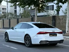 2021 Audi A7 45 TFSI, белый — фото 9