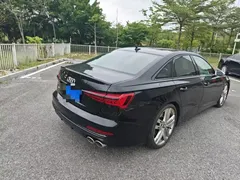 2020 Audi S6 2.9T, чёрный — фото 3